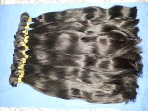 แฟลชเซล!!! ชิดหนังกำพร้าผม100% มนุษย์ Haiir อินเดียผมกลุ่มผมสามารถฟอกสี - Product Image 3