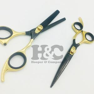 Nouvel arrivage Ciseaux pointus Kit de coiffeur pour outils de salon de coupe de cheveux Ciseaux amincissants Rasoir en acier inoxydable Vison durable - Product Image 2