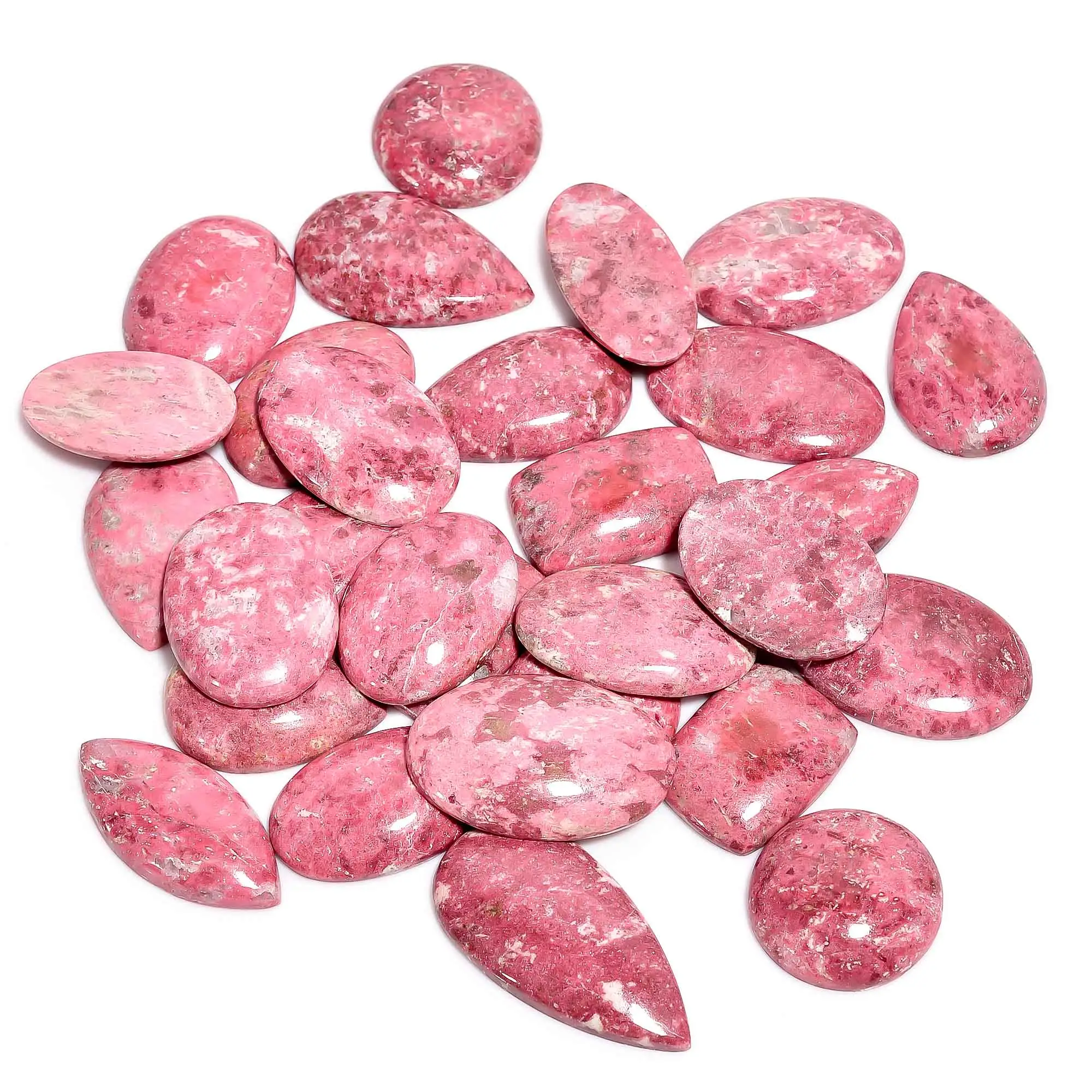 Pierres précieuses en THULITE naturelle, Multifire vente en gros Labradorite forme mixte Lot de pierres précieuses en vrac, pierres précieuses faites à la main