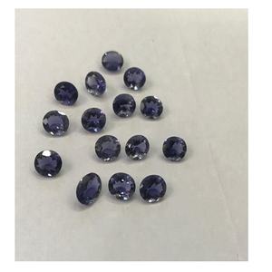 พลอยธรรมชาติชนิดไอโอไลต์สีน้ำเงินทรงรี  ขนาดมาตรฐาน - Product Image 1