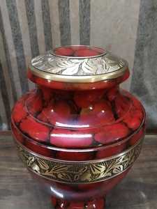 Suministros funerarios Premium de urna de cremación de latón al mejor precio de Brassworld India - Product Image 2