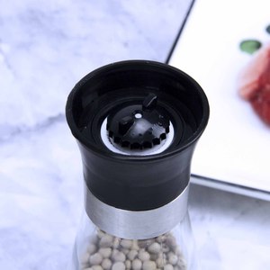 Moulin À Poivre manuel, Salière pour Chef Professionnel, Meilleur Moulin À Épices avec Ouvre-porte En Acier Inoxydable - Product Image 3