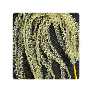 Cuentas sueltas de 8 pulgadas facetadas en forma de corazón de 5-5,5mm para la fabricación de joyas - Product Image 1