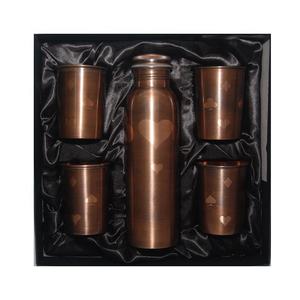 ขายส่งขวดน้ําทองแดงบริสุทธิ์พร้อมแก้วสี่แก้วสําหรับงานแต่งงานและของขวัญคืนคริสต์มาสไดวัลลี่ - Product Image 2