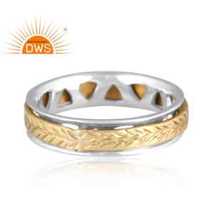 Handmade Design Fine Sterling <b>Silver</b> Unisex <b>Spinner</b> Statement <b>Ring</b> Jewelry For Women Gift For Her - Product Image 2