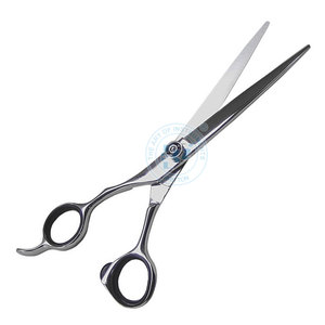 Tijeras de peluquero profesionales para zurdos, hoja de acero inoxidable con mango de cerámica para salones de peluquería - Product Image 5