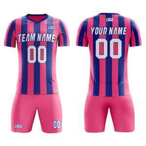 Barco Leather Industry Latest Sports Wear Soccer Uniform 100% Polyester Jersey and Shorts Custom Made Full Sublimation Printed - Product Image 1