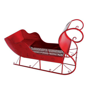 Traîneau de Noël en métal décoratif personnalisé pour la maison Offre Spéciale la décoration de Noël - Product Image 2