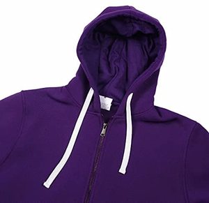 ชุดวอร์มแบบมีฮู้ดหนาหนาหนาสำหรับผู้ชาย,ชุดวอร์มแบบสวมศีรษะสำหรับฤดูใบไม้ร่วงและฤดูหนาวหนา2ชิ้นจำหน่ายโดย Plain Bulk - Product Image 6