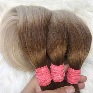 Paquets de cheveux vierges crus vietnamiens à double tirage de luxe Extensions de cheveux humains alignés à cuticules droites Vietnam de haute qualité - Product Image 2