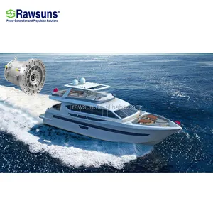 80KW Chất Lượng Cao Phía Trong Điện Thuyền Động Cơ 10-40 Knots Chuyển Đổi Kit AC Marine Thuyền Động Cơ