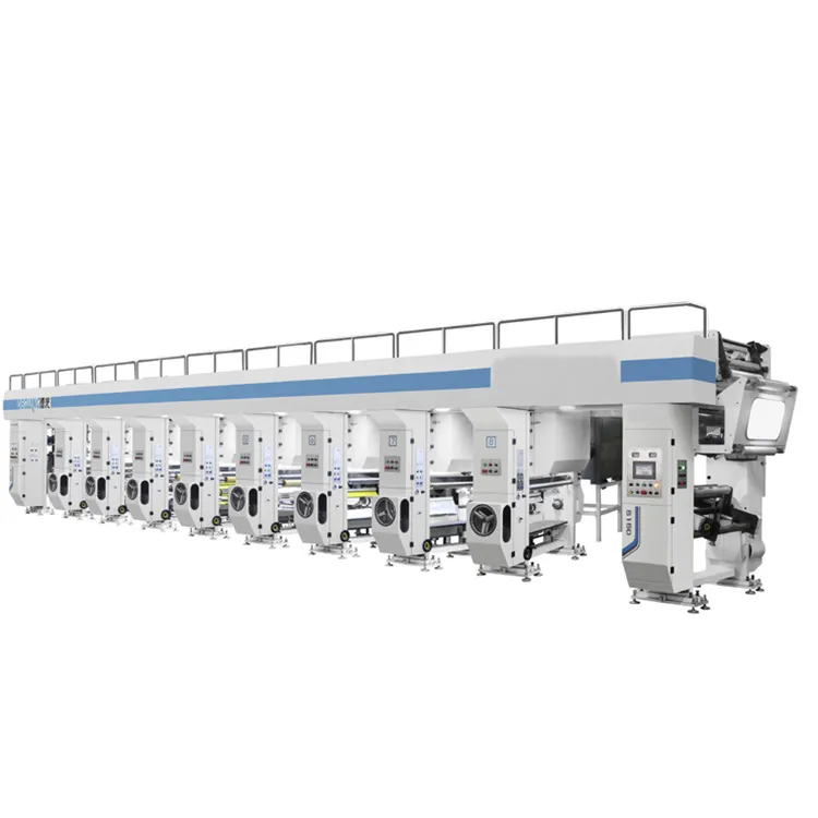 Automatic Computer Register Rotogravure Machine Price with Video Inspection