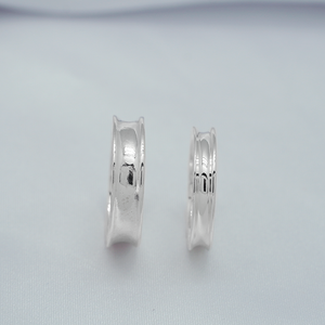 แหวนแต่งงาน & วันครบรอบของผู้ชายโรแมนติกธรรมดา925เงินสเตอร์ลิง - Product Image 5