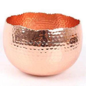 Support de bougie chauffe-plat en fer nickelé, motif martelé à bords dentelés, fait main, durable, écologique, forme ronde, pour Pâques - Product Image 6