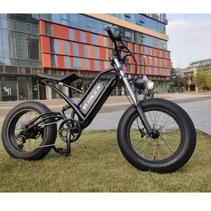 OEM 20*4.0轮胎欧洲全悬挂智能电动自行车1000W电动自行车脂肪轮胎电动自行车意大利澳大利亚