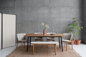 Mesa de madera cuatro seis hechos a mano India compradores comerciales Hotel Oficina habitación nuevos diseños personalizar tamaño 2024 moderno único - Product Image 4