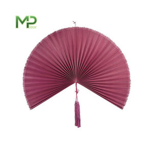 Abanicos plegables a mano de Color personalizado Diseño simple natural Decoración para el hogar Color brillante Estilo de Bambú - Product Image 3
