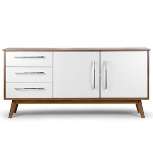 TV Stand <b>Sideboard</b> Cabinet with pull 2 Door Living Room Furniture - Product Image 4