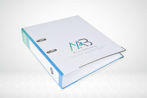 Paper Lever Arch File : Rigid Cardboard Hard File Folder Cover A4 Custom Printing <b>Ring</b> <b>Binder</b> - Product Image 2