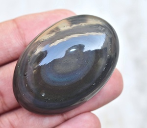 Cabochon arc-en-ciel obsidienne naturelle, ample, forme et taille mixtes, pierres précieuses arc-en-ciel, fabrication de bijoux, Lot de 10 pièces - Product Image 2