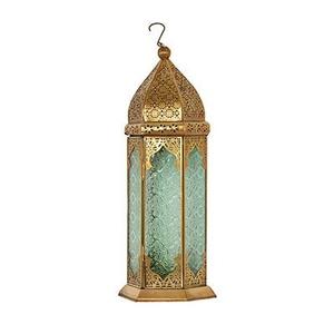 Designer Stainless Steel Lantern Wedding <b>Party</b> <b>Decoration</b> Metal Candle Holder 2023 Shiny <b>Gold</b> Finished Lantern Glass Lantern - Product Image 3