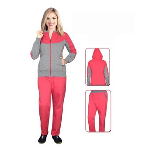 Survêtement de sport de haute qualité Ensemble deux pièces pour femmes Vêtements logo personnalisé et services OEM - Product Image 6