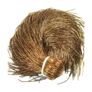 ลวดทองแท่งประกายฝรั่งเศสสำหรับงานปักสีฟ้า - Product Image 3