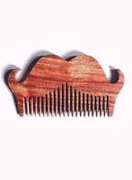 Nouvelle conception de peigne en bois pour cheveux et barbe, écologique, de haute qualité, fabriqué à la main, confortable, pour un usage domestique, artisanat indien de qualité