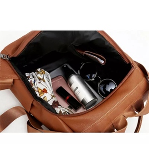 Women's Latest Design Leather Handbag Hot Sale Daily Use <b>Backpack</b> - Product Image 4
