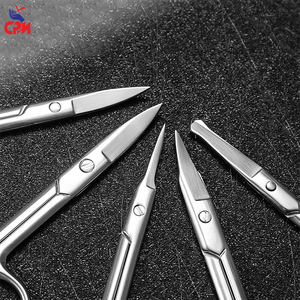 Ciseaux à cuticules professionnels de qualité supérieure, lame droite en acier inoxydable, outil de soin des ongles pour manucure et pédicure - Product Image 4