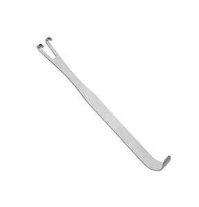 Instrument chirurgical du maxilllofacial, 15.5cm, approuvé CE, pour crinin, lèvres et rétracteur de narines, en acier inoxydable - Product Image 1