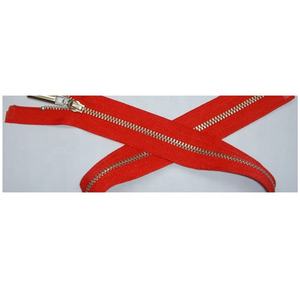 Cremallera de metal bidireccional para chaqueta, venta al por mayor - Product Image 1