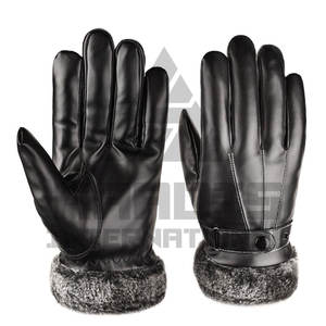 ถุงมือหนังแฟชั่นแท้กันน้ำสำหรับฤดูหนาวถุงมือดีไซน์แฟชั่นราคาถูก - Product Image 1