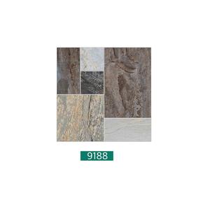 Carreaux de sol en porcelaine de couleur foncée à textures différentes 40x40cm - Product Image 1