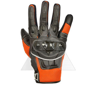 FL été hiver gants de course respirant en cuir équipement de protection moto doigt complet conception personnalisée unisexe - Product Image 4