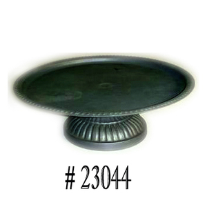 Suministros DE BODA Soporte para pasteles Material ecológico Calidad atraída por los ojos Forma redonda Soporte de pastel de metal Plato de pastel de mesa - Product Image 1