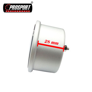 52mm 12V <b>auto</b> O2 sensor wideband AFR <b>meter</b> air fuel gauge aluminum housing digital amber LED 100% Made in Taiwan car application - Product Image 2