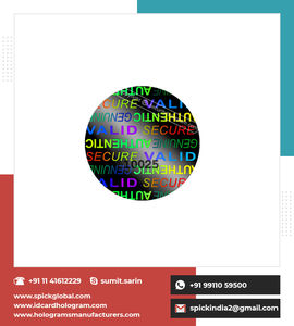 Etiquetas de holograma personalizadas, precio de fábrica, lente 3D, hologramas - Product Image 6