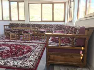 ชุดโซฟาเข้ามุมหรูหรา, ทำจากไม้ห้องนั่งเล่นห้องนั่งเล่นรูปตัว L แบบเปิดประทุนพร้อมเตียงที่นั่งเข้ามุมแบบเปิดประทุน - Product Image 3