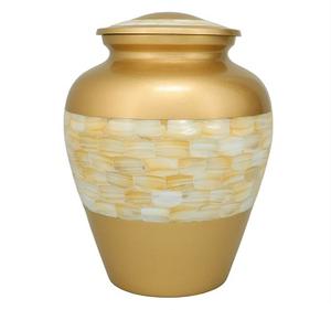 Urna para adultos hecha a mano decorativa hecha a mano para adultos, urna de cremación de Metal de nuevo diseño - Product Image 1