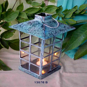 ผู้ผลิตโคมไฟโลหะทองแดงสีน้ําเงินที่มีความต้องการสูงสุดในชั้นสูง - Product Image 1