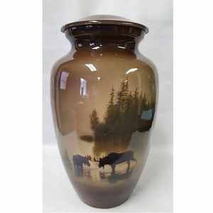 Urna de cremación de Metal para adultos, estilo americano/europeo - Product Image 6