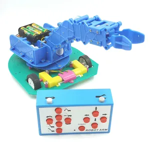 Funny Remote Robot Arm car DIY kit