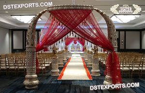 Decoración de entrada de boda tradicional con tema de Ganesha indio Ganesha Entrada de boda Puerta de bienvenida de boda exclusiva/estatuas - Product Image 6