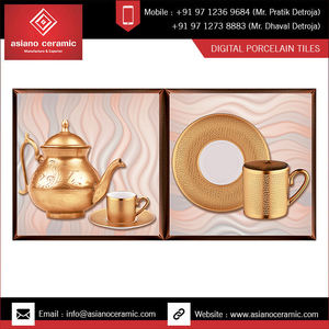 Venta caliente Buena calidad Hermoso diseño Azulejos de pared 300x600mm Azulejos de pared de cerámica para sala de reuniones. - Product Image 3