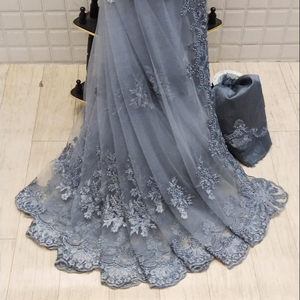 เสื้อสเวตเตอร์ปักลายสำหรับงานปาร์ตี้ออกแบบมาใหม่ล่าสุดพร้อมเสื้อชิ้นผ้าอินเดียสำหรับผู้หญิงพร้อมชุดเครื่องแต่งกาย - Product Image 1