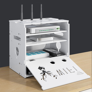 Enchufe de escritorio de plástico, enrutador Simple moderno, caja de almacenamiento inalámbrica, <span class=keywords><strong>Wifi</strong></span>, gran oferta - Product Image 5