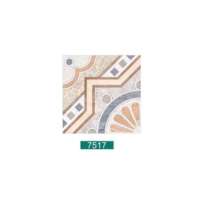 Azulejos de porcelana de decoración de diseño cuadrado de color blanco y gris 40x40cm - Product Image 3