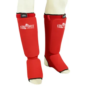 wholesale Instep Shin Guard Karate/Sanda/Taekwondo/Muay Thai/Boxing Leggings Ankle Support Protection Foot Brace Equipment