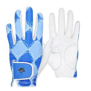 Gants de golf femmes gauche droite/gauche main douce respirante en peau de mouton anti-dérapant granules - Product Image 1